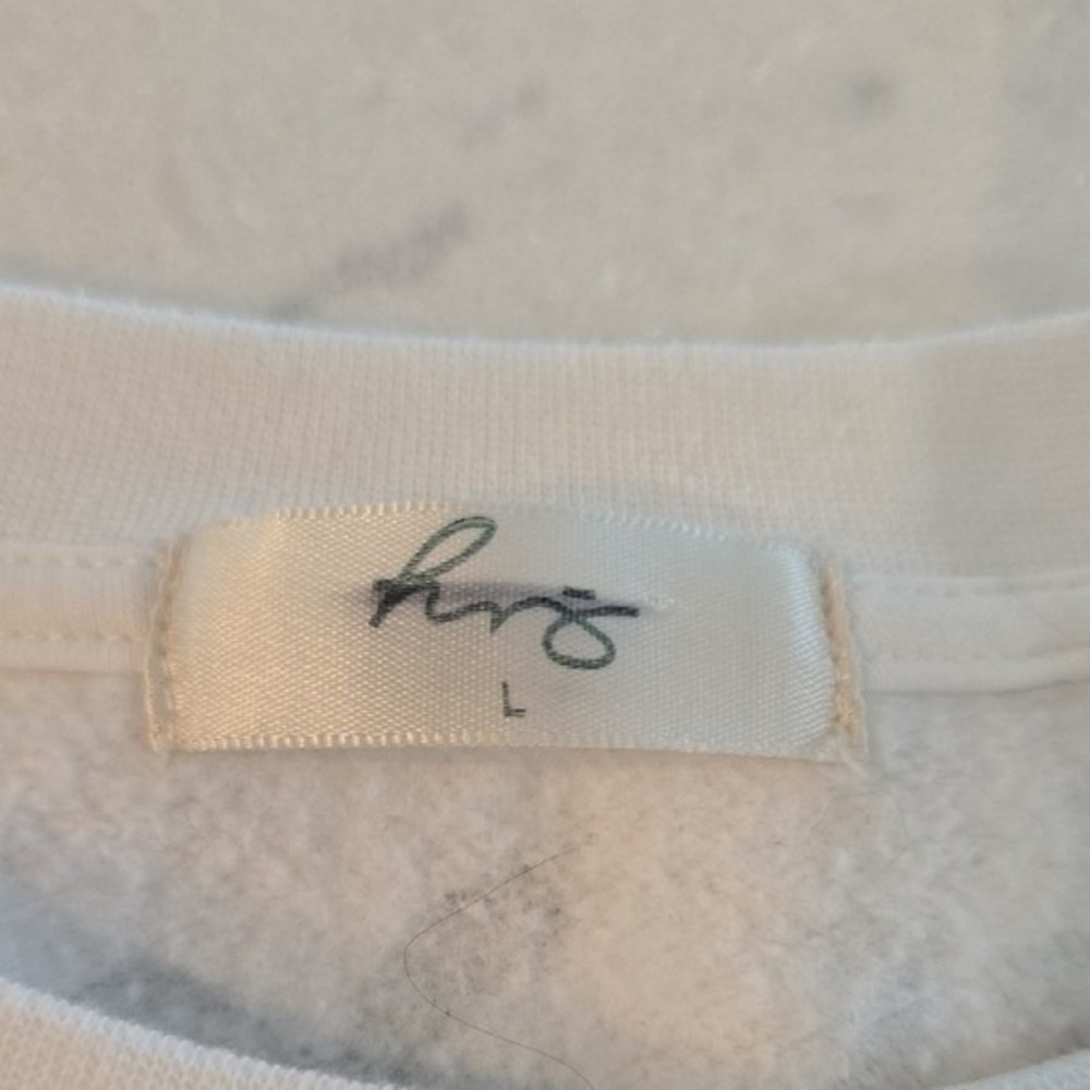 Retro Mickey & Co All Over Print White Crewnwck Sweatshirt L Disney Friends | L - Picture 2 of 6